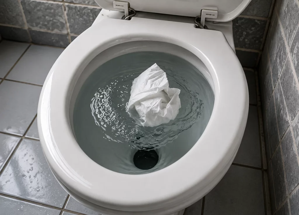Pourquoi les WC et sanitaires se bouchent-ils régulièrement ?
