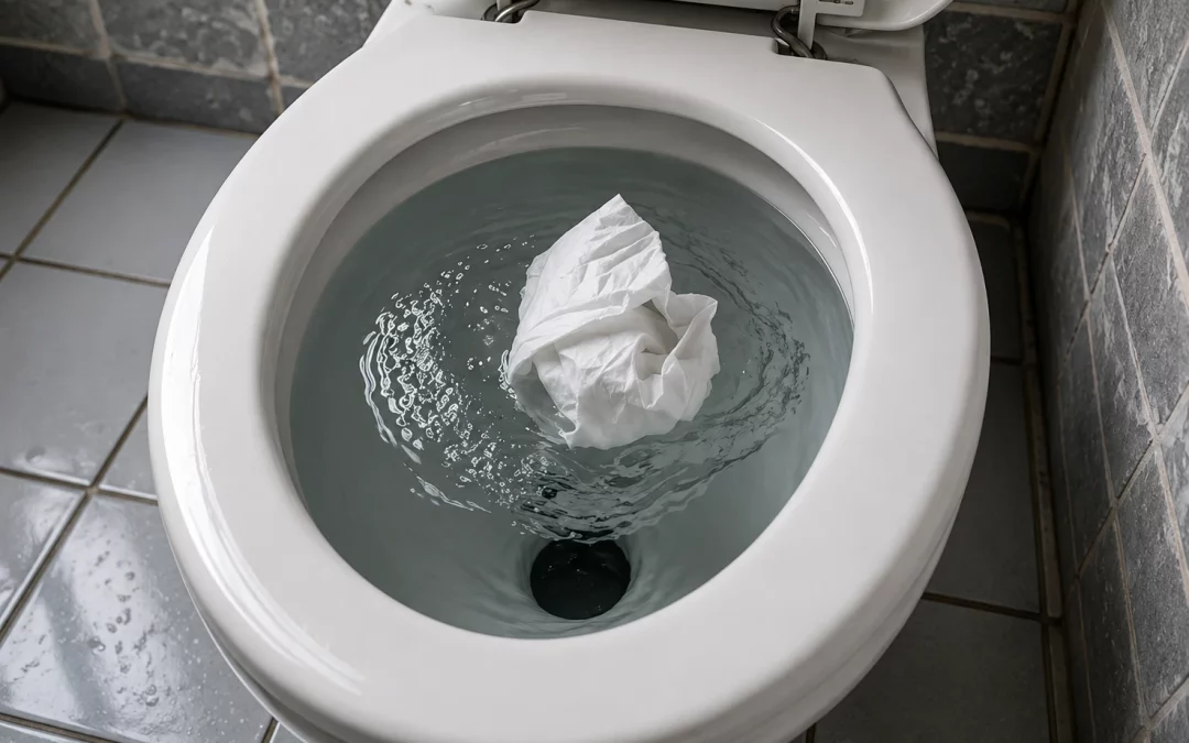 Pourquoi les WC et sanitaires se bouchent-ils régulièrement ?
