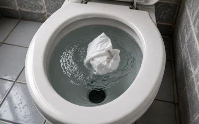Pourquoi les WC et sanitaires se bouchent-ils régulièrement ?